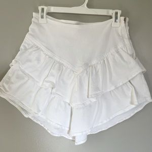 Mother Denim The Ruffle Skirt